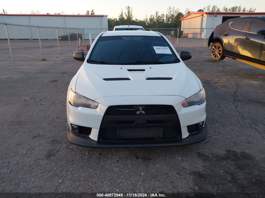 2014 Mitsubishi Lancer Evolution Gsr VIN: JA32W8FV9EU017628 Lot: 40872949