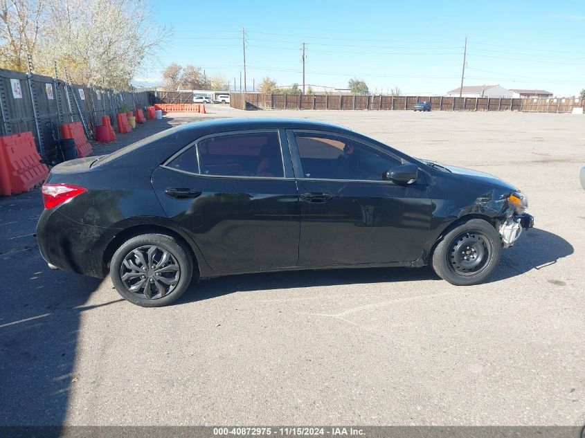 2017 Toyota Corolla Le VIN: 2T1BURHE2HC748073 Lot: 40872975