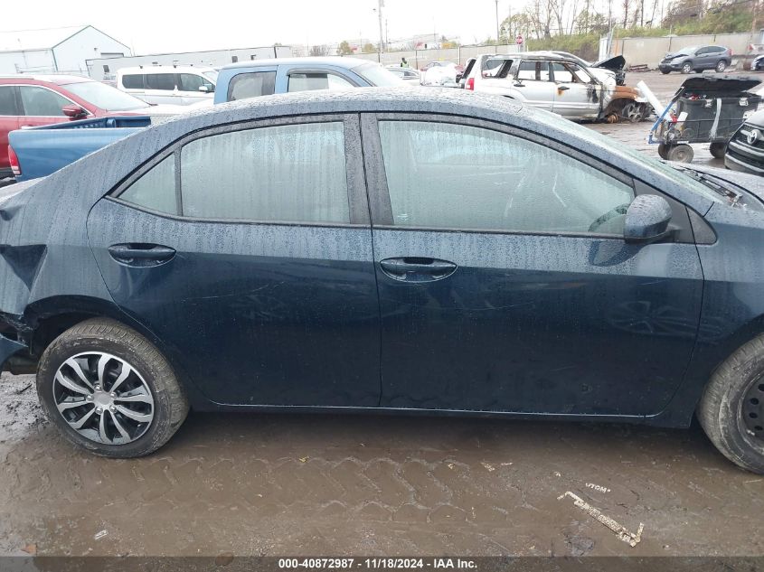 2017 Toyota Corolla Le VIN: 2T1BURHE8HC798427 Lot: 40872987