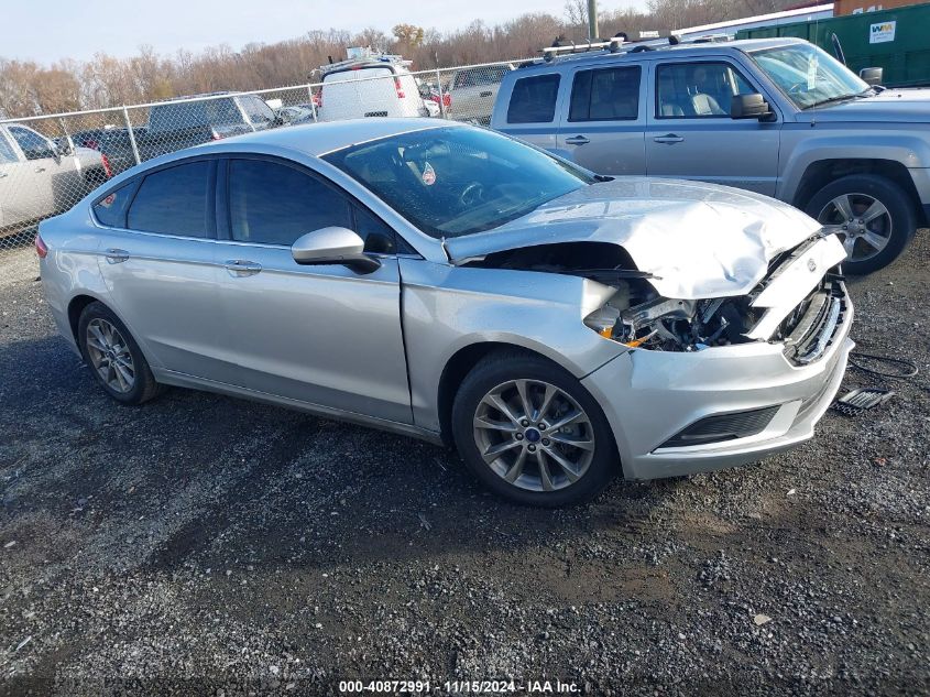 2017 Ford Fusion Se VIN: 3FA6P0H75HR150453 Lot: 40872991