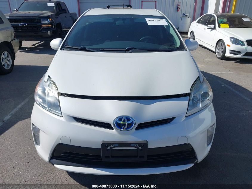 2014 Toyota Prius VIN: JTDKN3DUXE1735630 Lot: 40873000