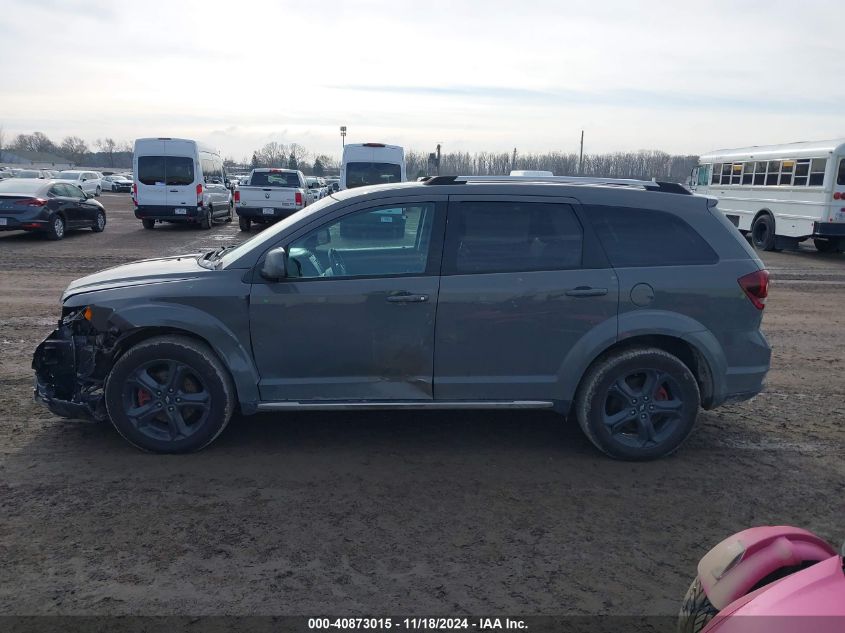 2019 Dodge Journey Crossroad VIN: 3C4PDCGG4KT803701 Lot: 40873015