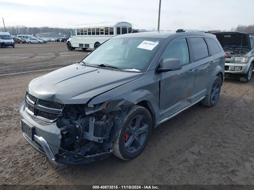 2019 Dodge Journey Crossroad VIN: 3C4PDCGG4KT803701 Lot: 40873015