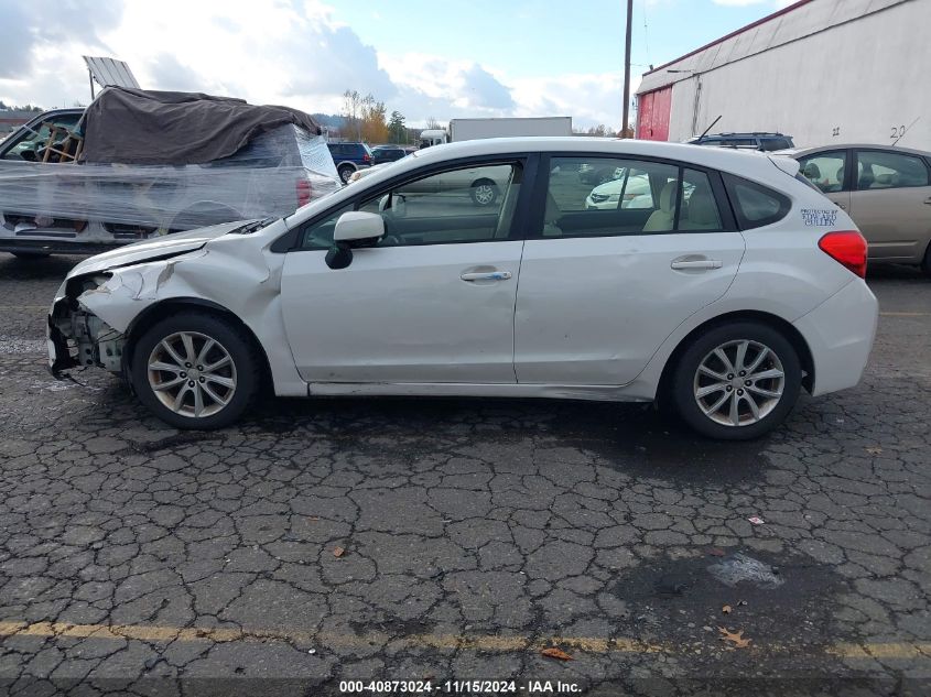 2012 Subaru Impreza 2.0I Premium VIN: JF1GPAC60CH225272 Lot: 40873024