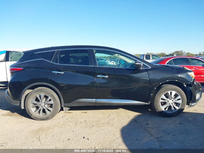 2015 Nissan Murano S VIN: 5N1AZ2MG3FN252300 Lot: 40873035