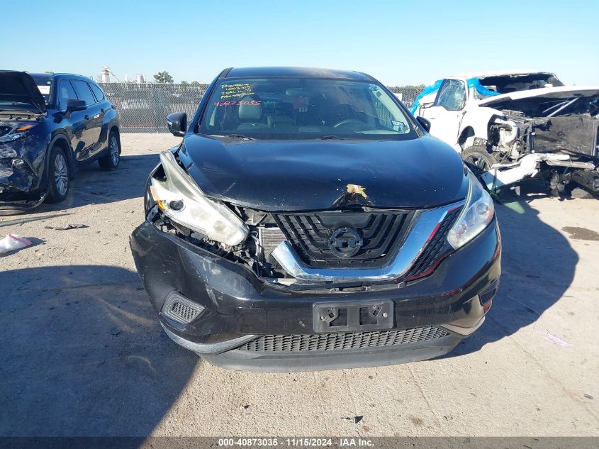 2015 Nissan Murano S VIN: 5N1AZ2MG3FN252300 Lot: 40873035