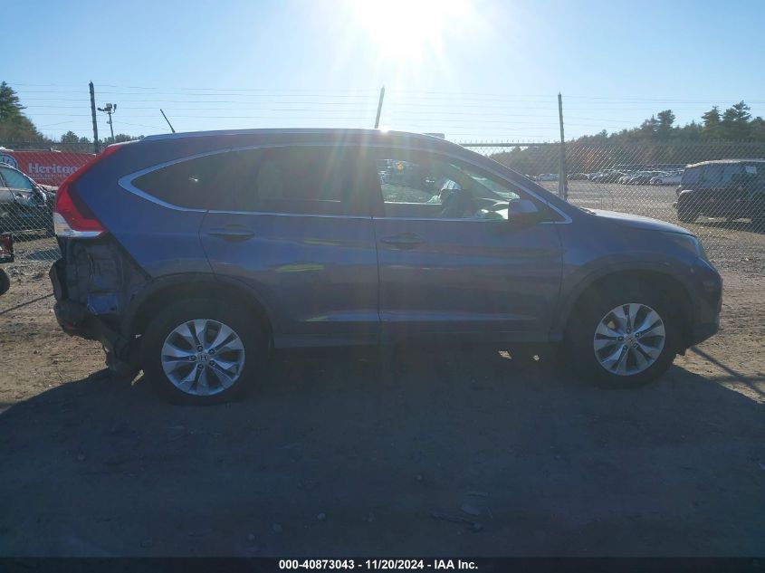 2013 Honda Cr-V Ex-L VIN: 2HKRM4H77DH626013 Lot: 40873043