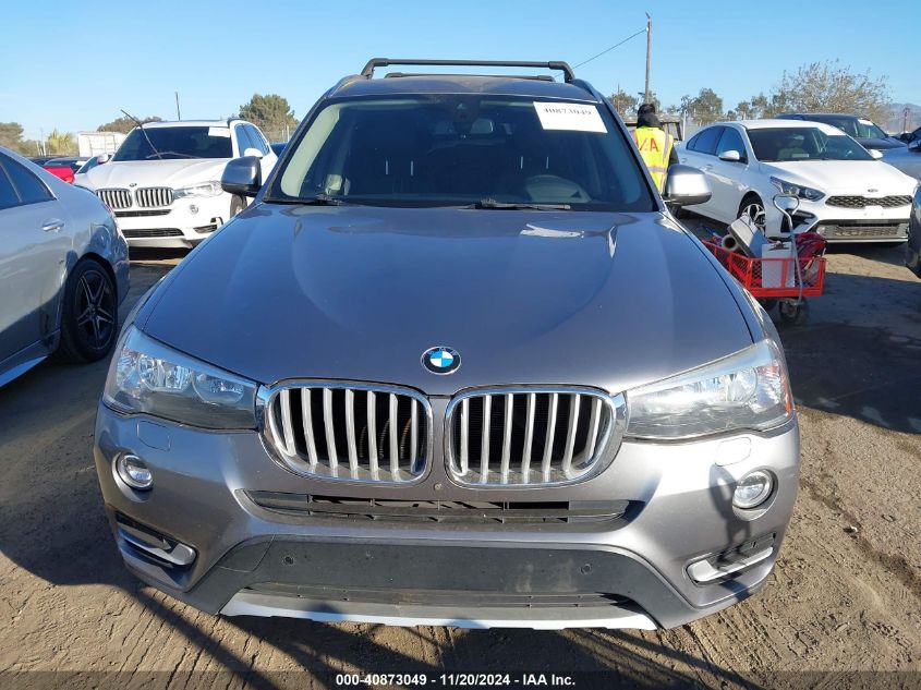 2016 BMW X3 xDrive28I VIN: 5UXWX9C52G0D93674 Lot: 40873049