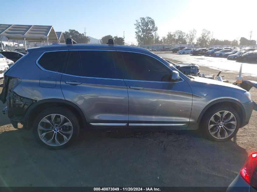 2016 BMW X3 XDRIVE28I - 5UXWX9C52G0D93674