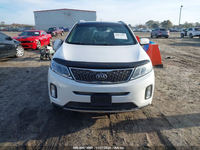 2015 Kia Sorento Sx V6 VIN: 5XYKW4A79FG588588 Lot: 40873069