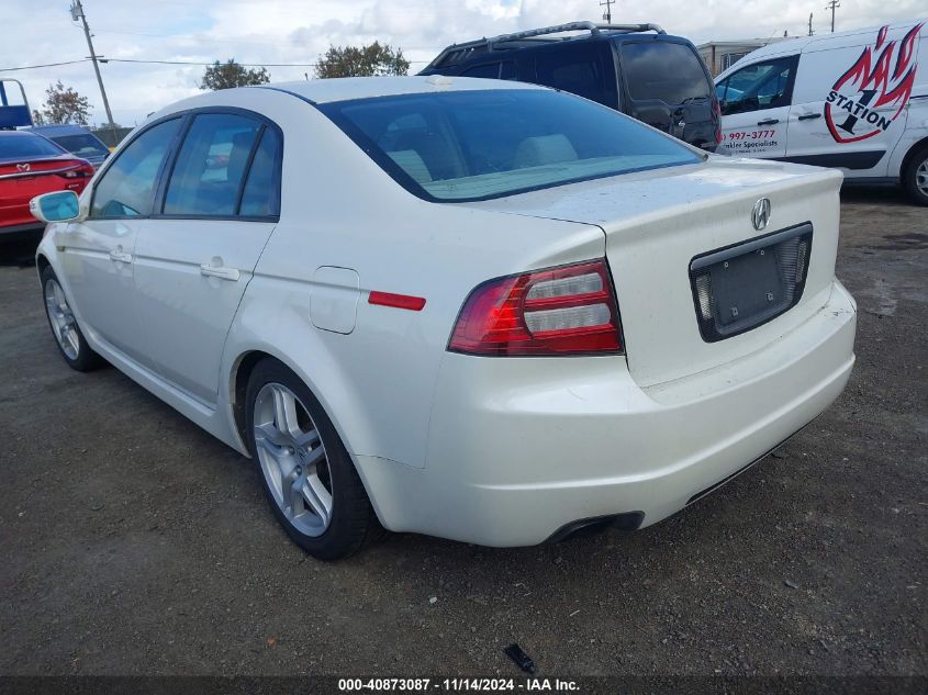 2007 Acura Tl 3.2 VIN: 19UUA66207A028218 Lot: 40873087