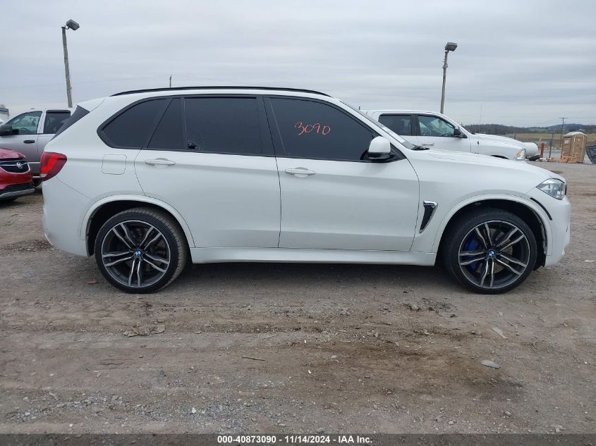 2017 BMW X5 M VIN: 5YMKT6C56H0U38793 Lot: 40873090