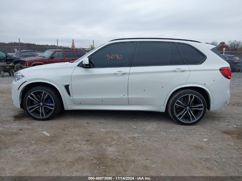 2017 BMW X5 M VIN: 5YMKT6C56H0U38793 Lot: 40873090