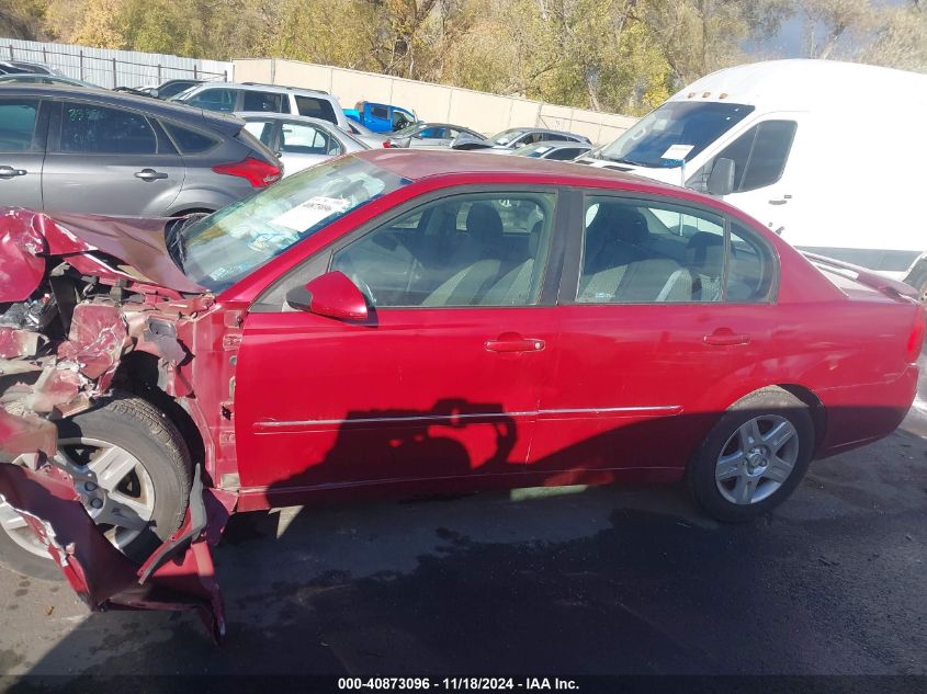 2006 Chevrolet Malibu Lt VIN: 1G1ZT51826F257031 Lot: 40873096