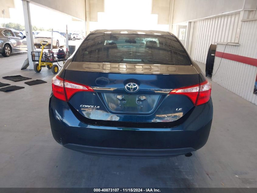 2019 Toyota Corolla Le VIN: 5YFBURHE9KP936838 Lot: 40873107