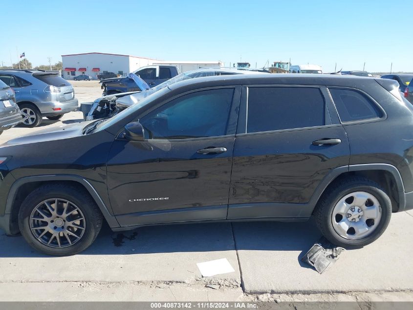 2015 Jeep Cherokee Sport VIN: 1C4PJLAB9FW525903 Lot: 40873142