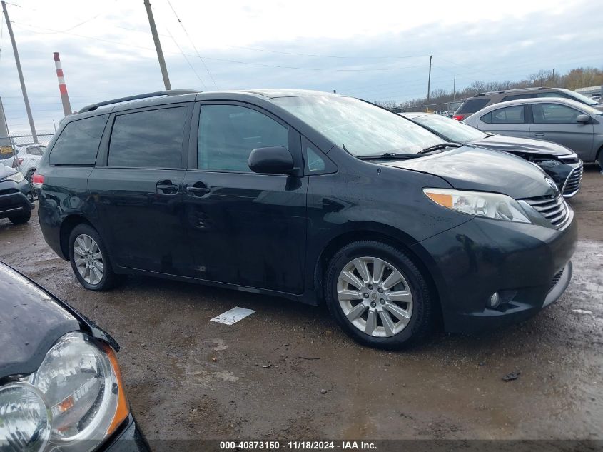 2011 Toyota Sienna Xle VIN: 5TDDK3DC9BS004906 Lot: 40873150