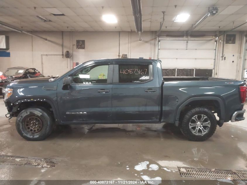 2021 GMC SIERRA 1500 4WD  SHORT BOX - 1GTU9AEF4MZ198528