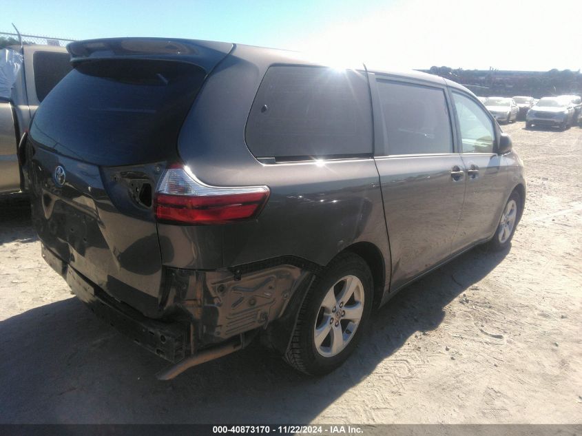 2015 Toyota Sienna L 7 Passenger VIN: 5TDZK3DC0FS583733 Lot: 40873170