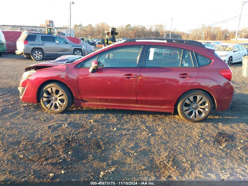 2015 Subaru Impreza 2.0I Sport Premium VIN: JF1GPAT62FG315744 Lot: 40873175