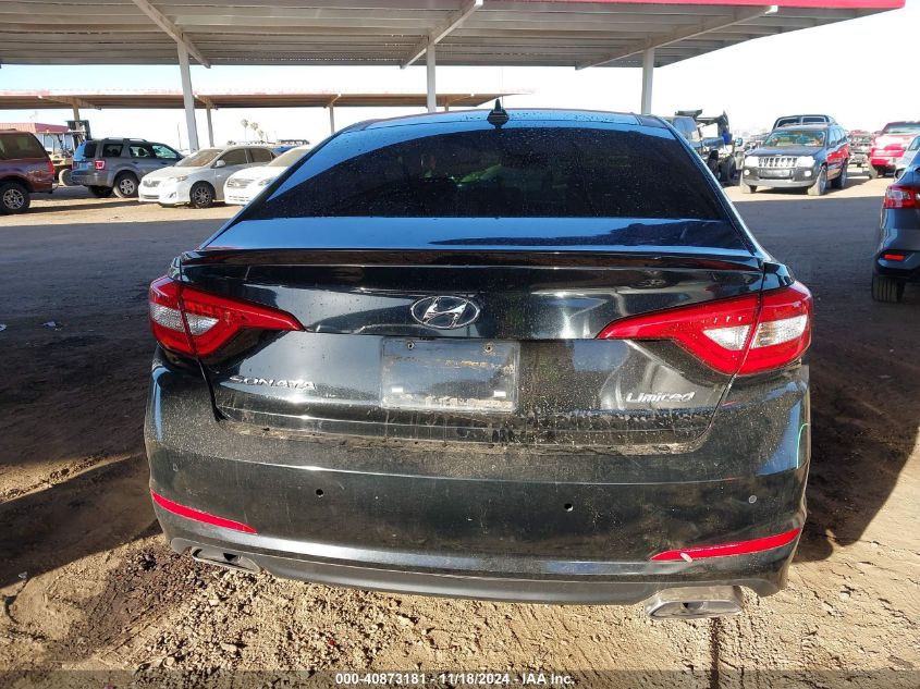 2016 Hyundai Sonata Limited VIN: 5NPE34AF4GH339719 Lot: 40873181