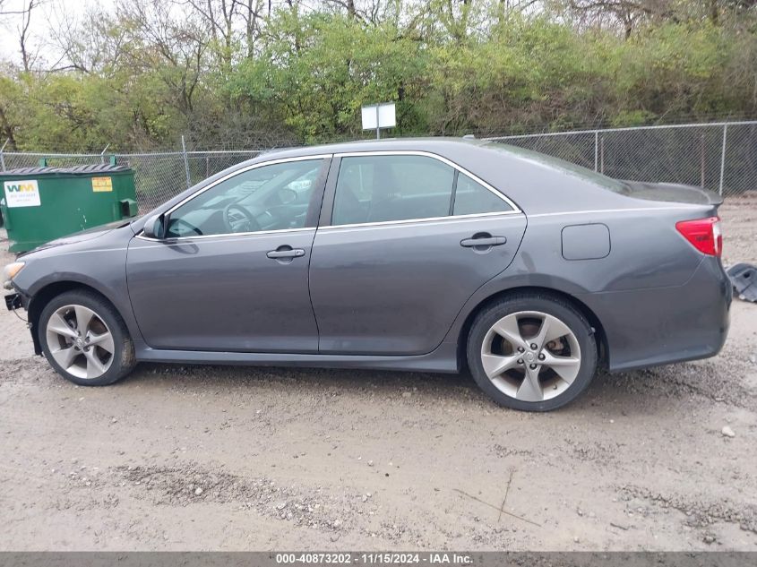 2012 Toyota Camry Se V6 VIN: 4T1BK1FK2CU012614 Lot: 40873202