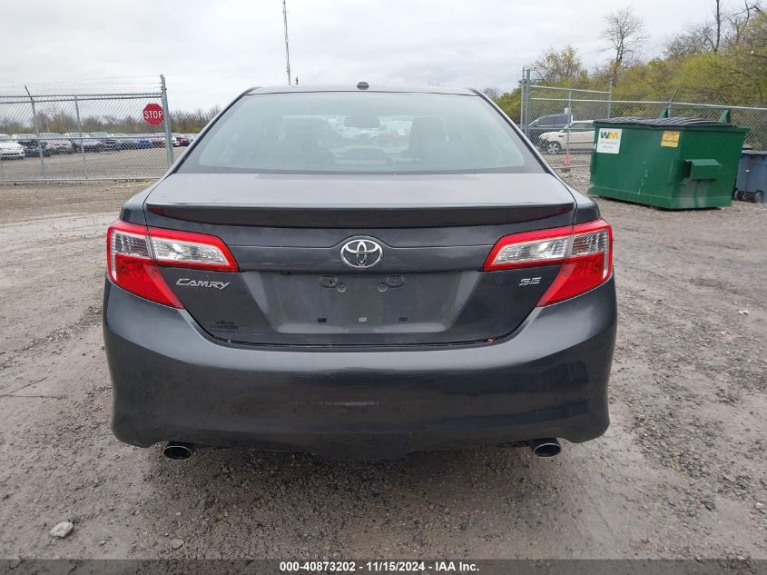 2012 Toyota Camry Se V6 VIN: 4T1BK1FK2CU012614 Lot: 40873202