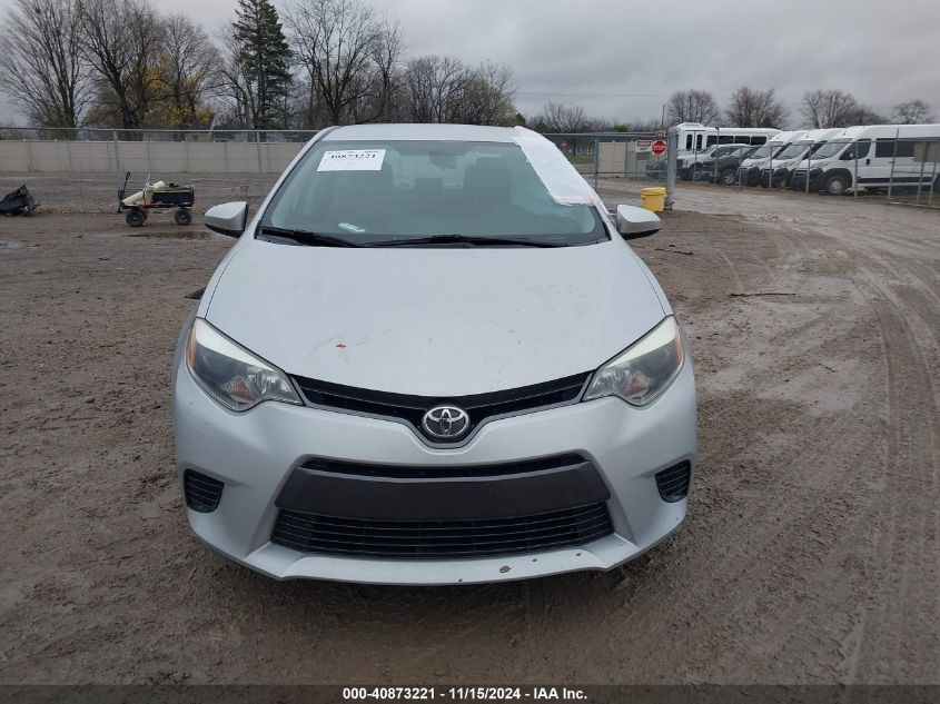 2015 Toyota Corolla Le VIN: 2T1BURHE1FC239038 Lot: 40873221