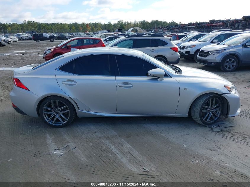 2014 Lexus Is 350 VIN: JTHBE1D28E5002843 Lot: 40873233