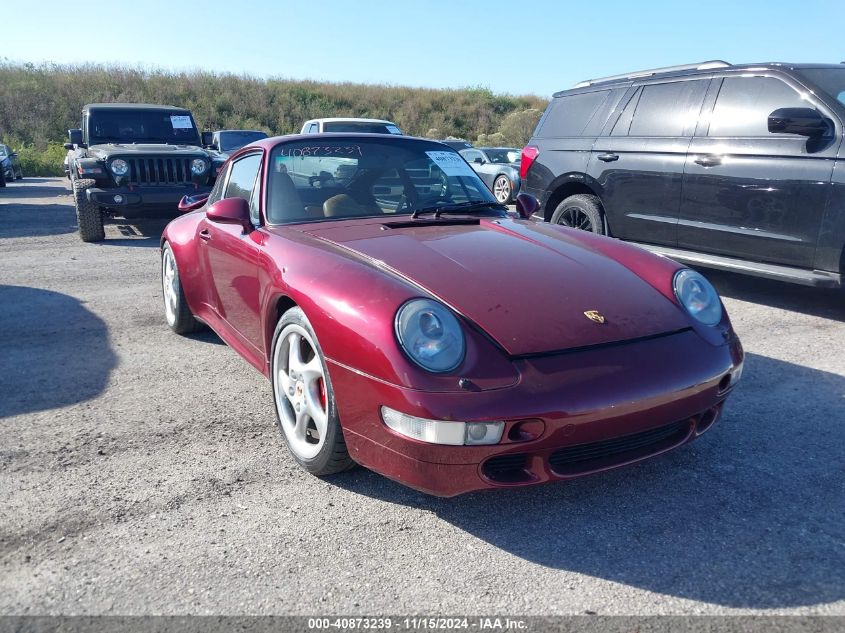 1996 Porsche 911 Turbo VIN: WP0AC2990TS375694 Lot: 40873239