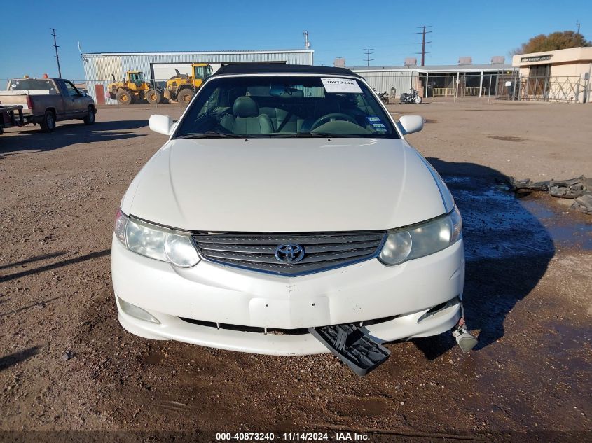 2002 Toyota Camry Solara Sle V6 VIN: 2T1FF28P92C584820 Lot: 40873240