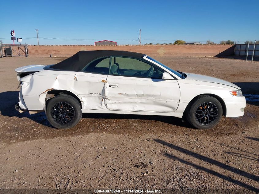 2002 Toyota Camry Solara Sle V6 VIN: 2T1FF28P92C584820 Lot: 40873240