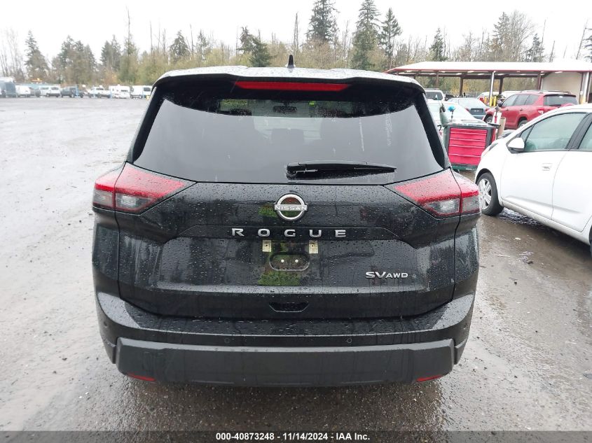 2024 Nissan Rogue Sv Intelligent Awd VIN: 5N1BT3BB3RC702739 Lot: 40873248