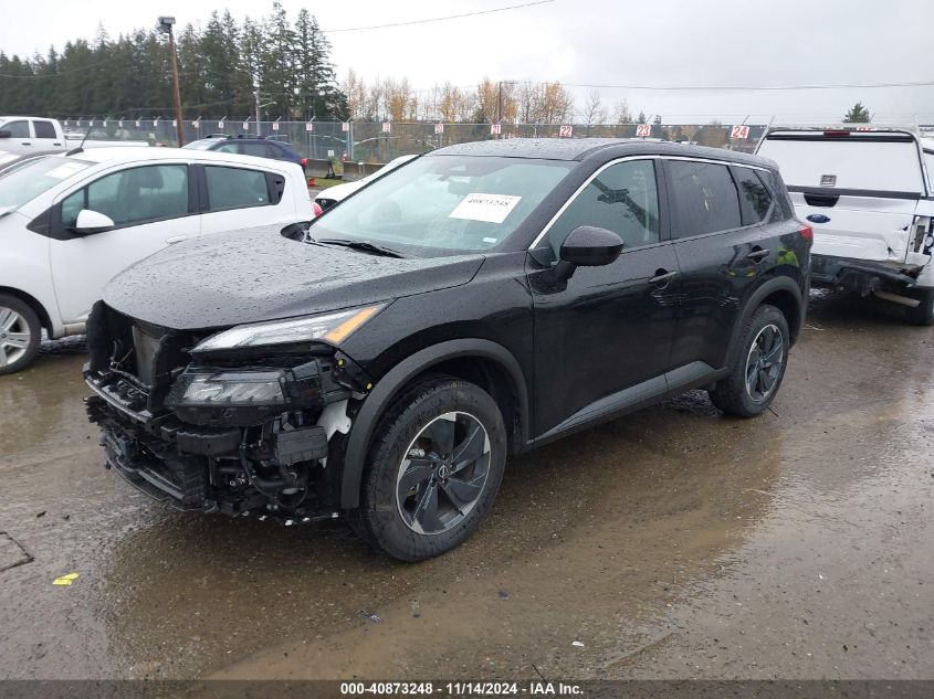 2024 Nissan Rogue Sv Intelligent Awd VIN: 5N1BT3BB3RC702739 Lot: 40873248