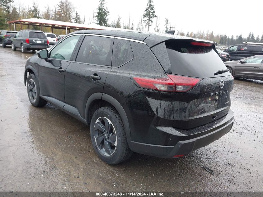 2024 Nissan Rogue Sv Intelligent Awd VIN: 5N1BT3BB3RC702739 Lot: 40873248