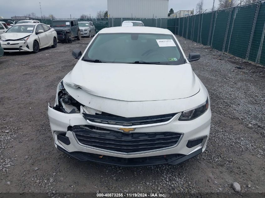 2016 Chevrolet Malibu Ls VIN: 1G1ZB5ST9GF224583 Lot: 40873255