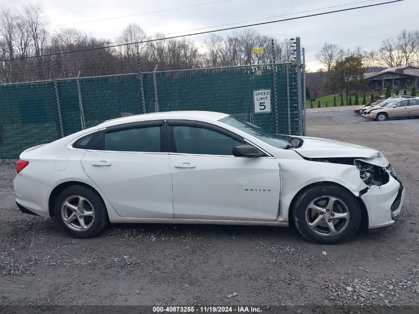 2016 Chevrolet Malibu Ls VIN: 1G1ZB5ST9GF224583 Lot: 40873255