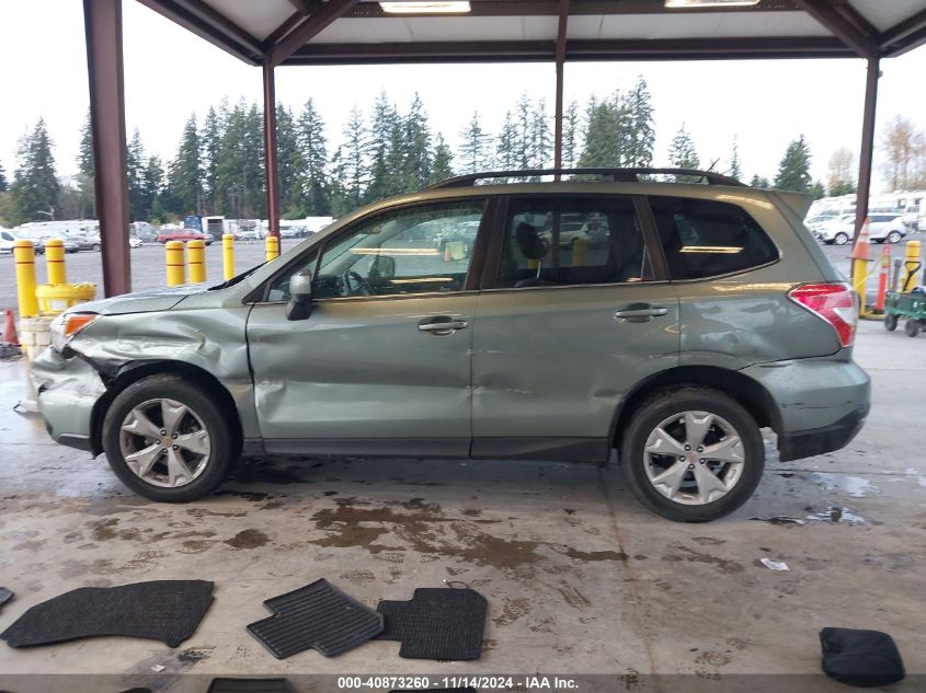 2015 Subaru Forester 2.5I Limited VIN: JF2SJAHC5FH581310 Lot: 40873260