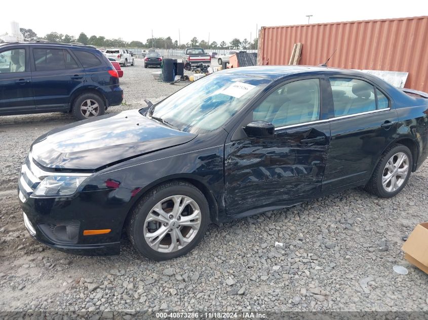 2012 Ford Fusion Se VIN: 3FAHP0HA2CR113406 Lot: 40873286