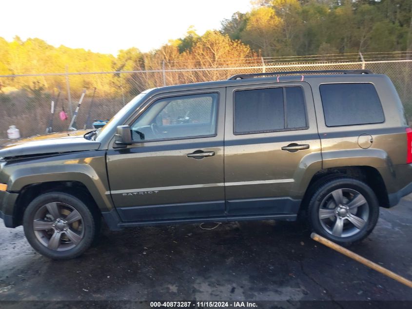 2015 Jeep Patriot High Altitude Edition VIN: 1C4NJPFA2FD246500 Lot: 40873287