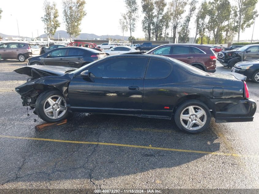 2005 Chevrolet Monte Carlo Supercharged Ss VIN: 2G1WZ151859230303 Lot: 40873297