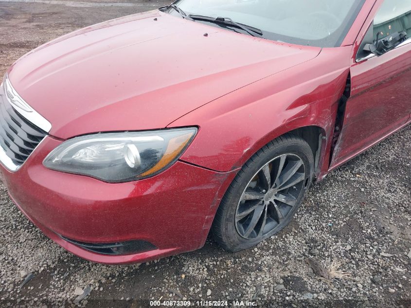 2012 Chrysler 200 S VIN: 1C3CCBHG9CN305493 Lot: 40873309