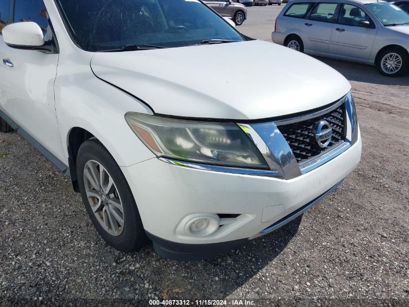 2014 Nissan Pathfinder Sv VIN: 5N1AR2MN6EC645667 Lot: 40873312