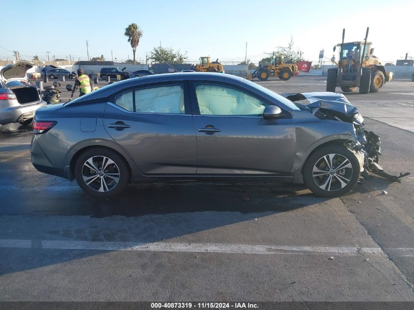 2021 Nissan Sentra Sv Xtronic Cvt VIN: 3N1AB8CV5MY290500 Lot: 40873319