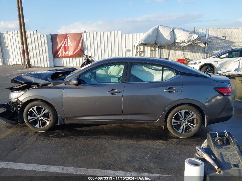 2021 Nissan Sentra Sv Xtronic Cvt VIN: 3N1AB8CV5MY290500 Lot: 40873319