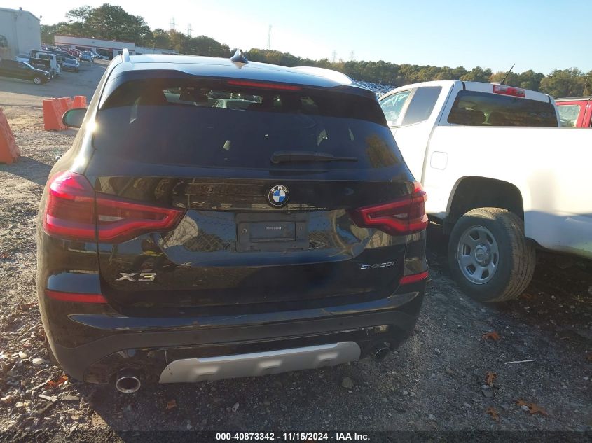 2021 BMW X3 Sdrive30I VIN: 5UXTY3C01M9E34224 Lot: 40873342