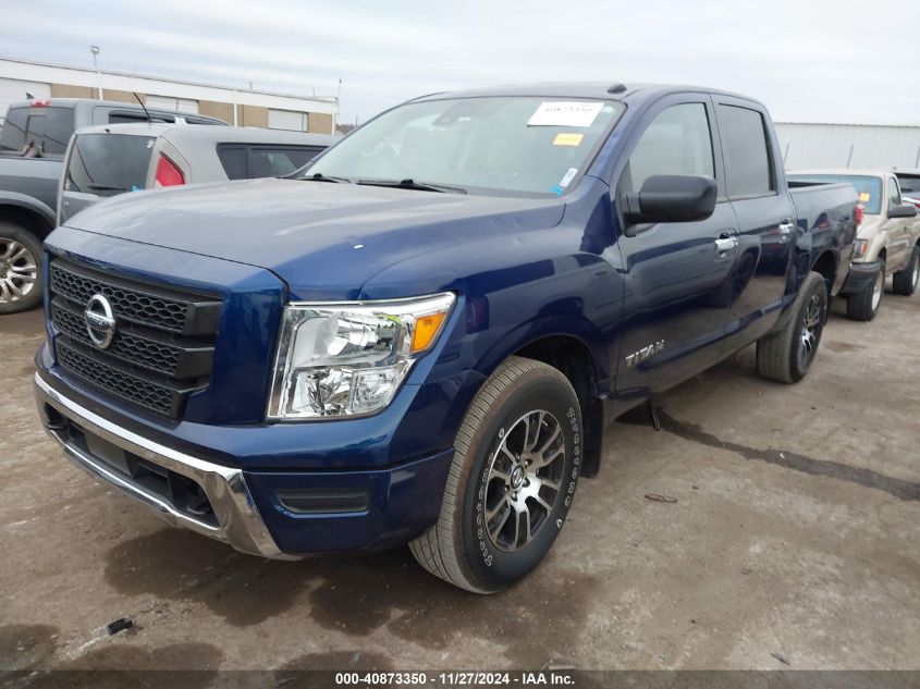 VIN 1N6AA1EC7MN531101 2021 Nissan Titan, Sv 4X4 no.2