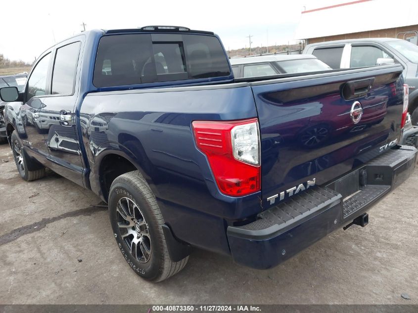 VIN 1N6AA1EC7MN531101 2021 Nissan Titan, Sv 4X4 no.3