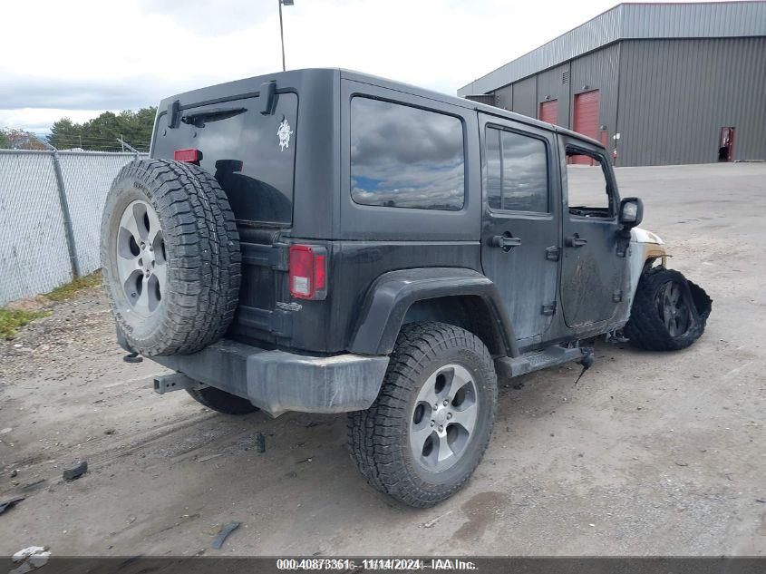 2014 Jeep Wrangler Unlimited Sahara VIN: 1C4BJWEG9EL287083 Lot: 40873361