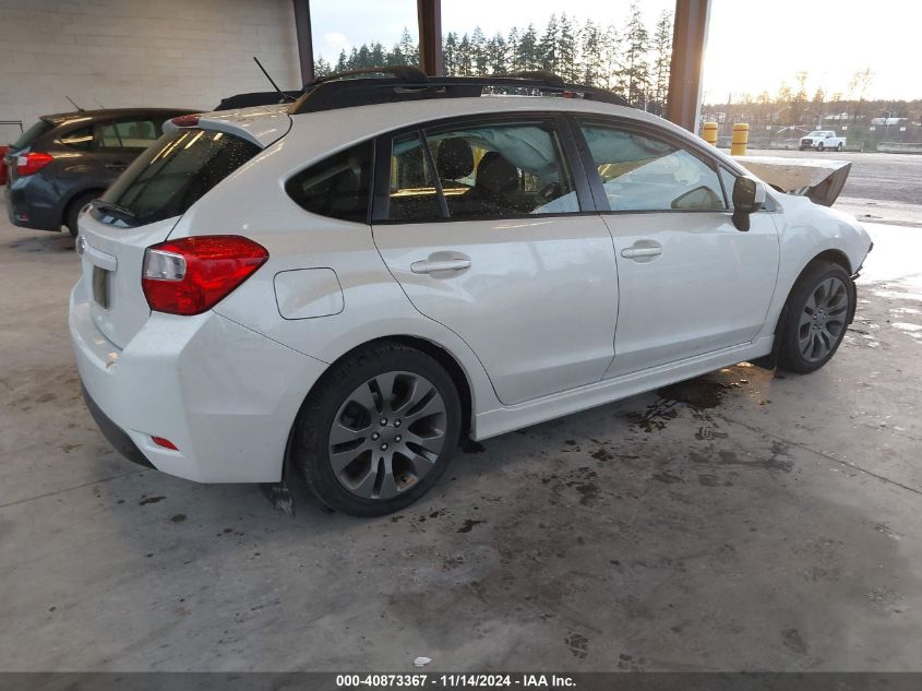 2014 Subaru Impreza 2.0I Sport Premium VIN: JF1GPAL62E8231674 Lot: 40873367